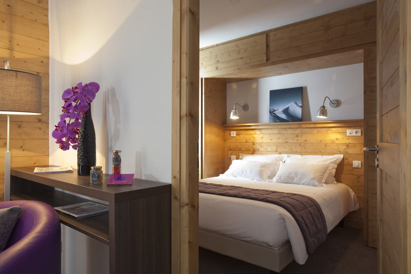 Le Chalet Du Mont Vallon Spa Resort Les Menuires ภายนอก รูปภาพ