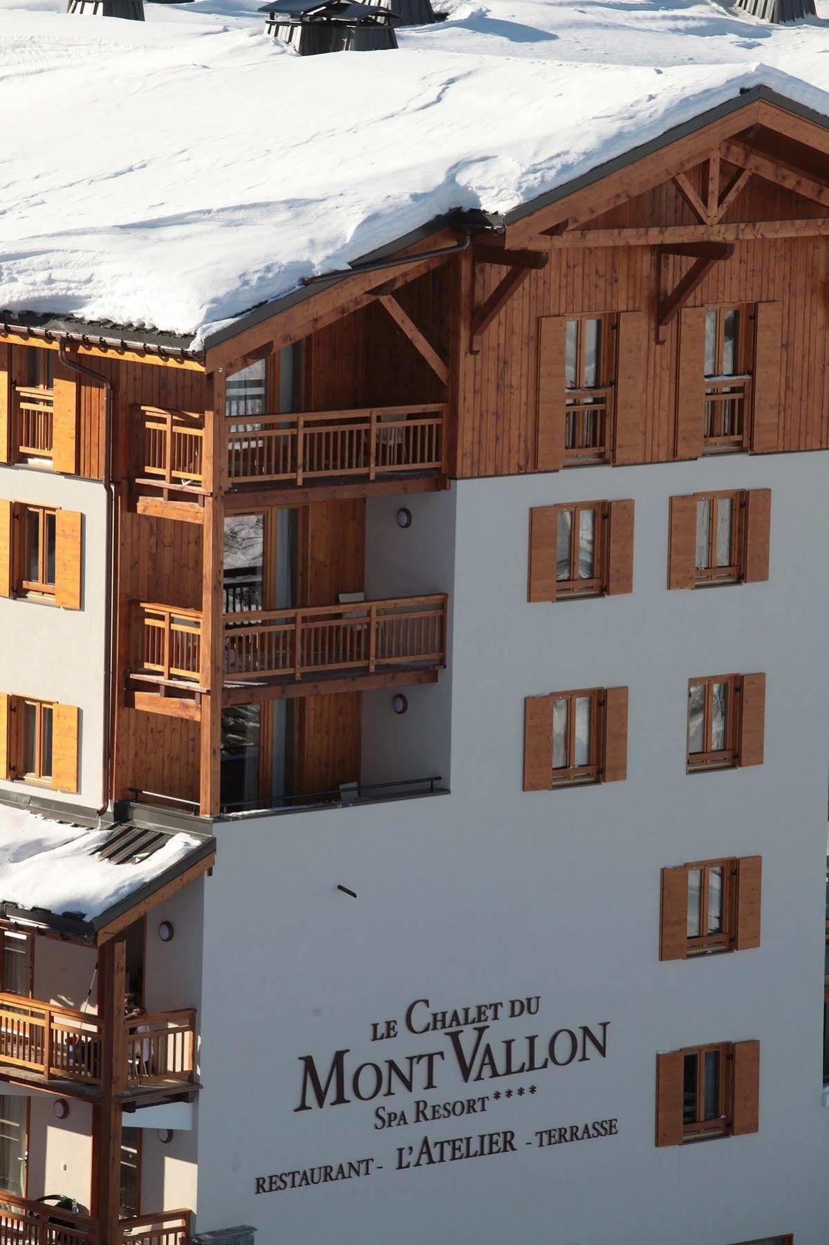 Le Chalet Du Mont Vallon Spa Resort Les Menuires ภายนอก รูปภาพ
