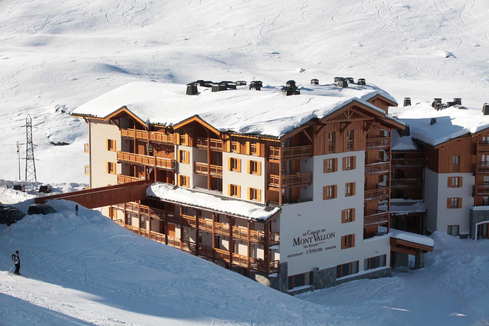 Le Chalet Du Mont Vallon Spa Resort Les Menuires ภายนอก รูปภาพ