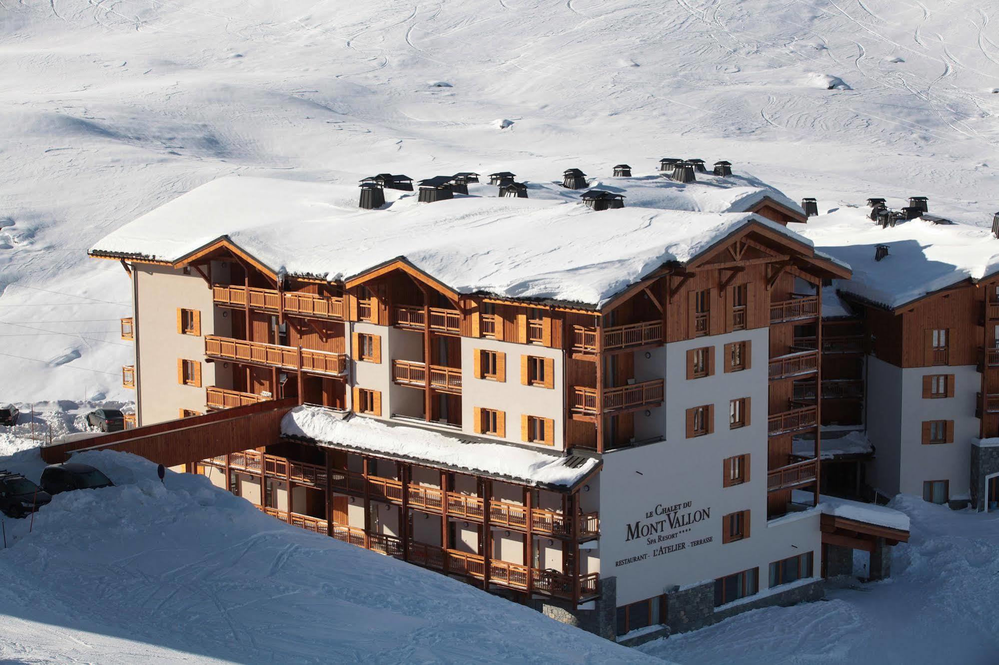 Le Chalet Du Mont Vallon Spa Resort Les Menuires ภายนอก รูปภาพ