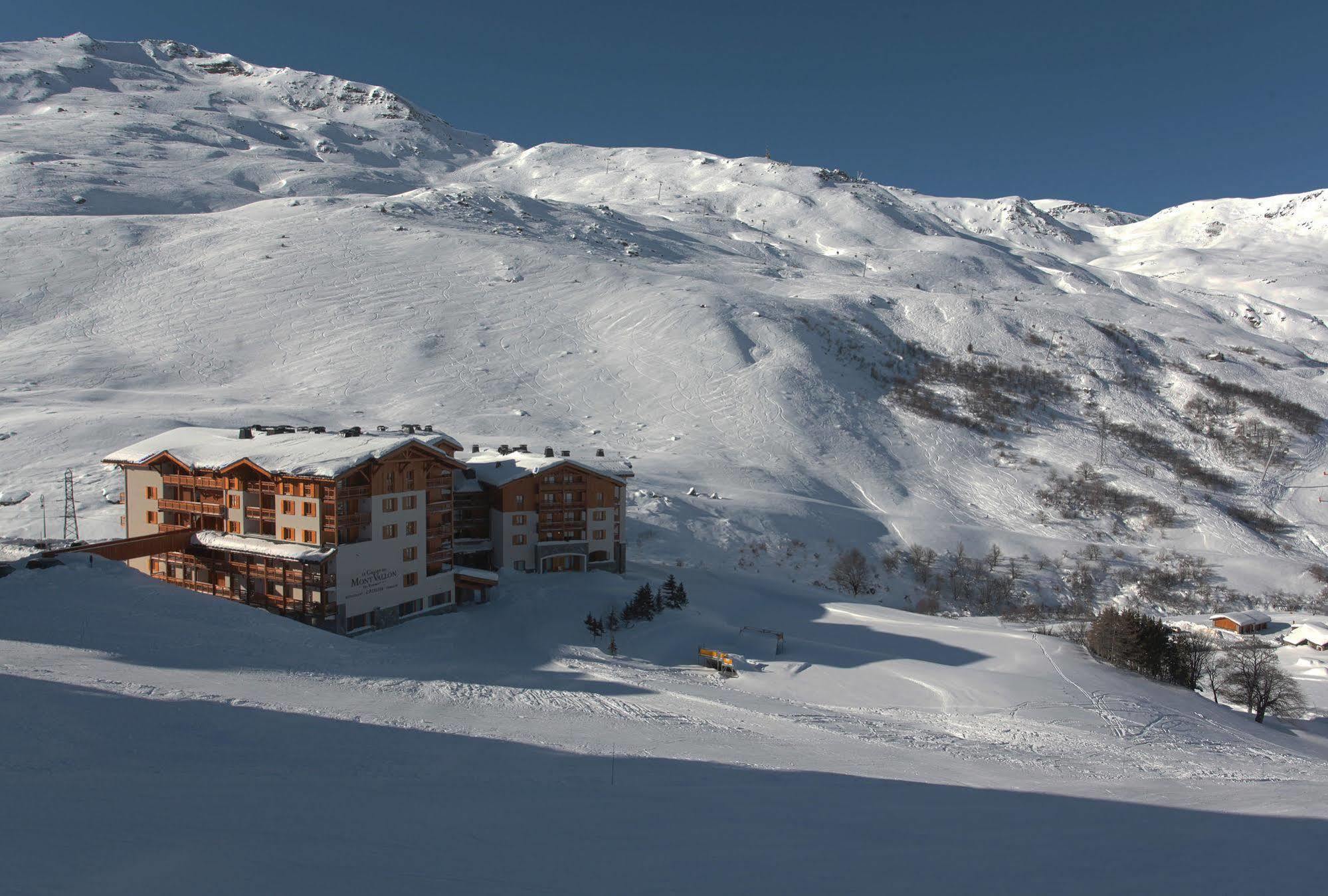 Le Chalet Du Mont Vallon Spa Resort Les Menuires ภายนอก รูปภาพ