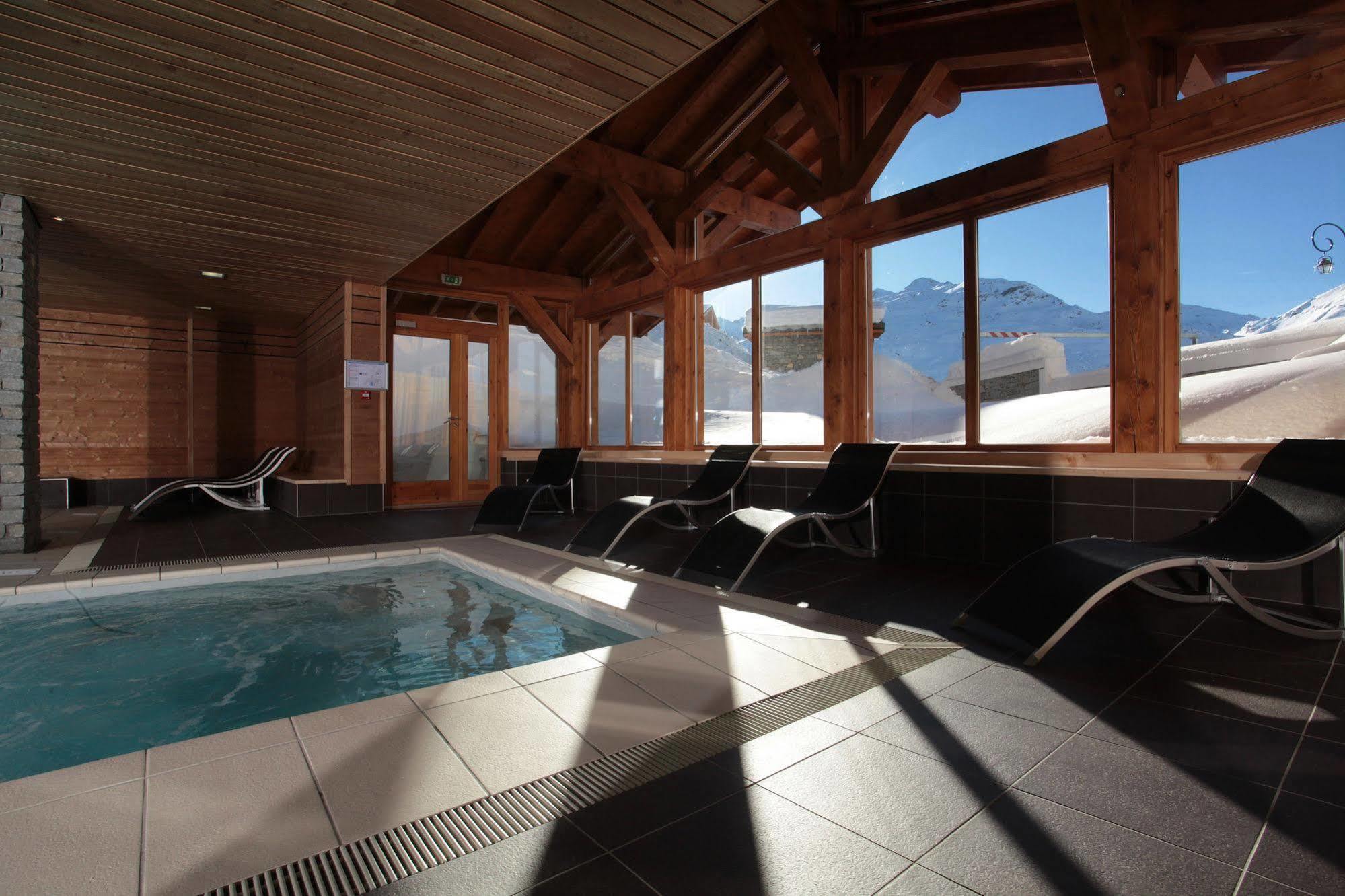 Le Chalet Du Mont Vallon Spa Resort Les Menuires ภายนอก รูปภาพ