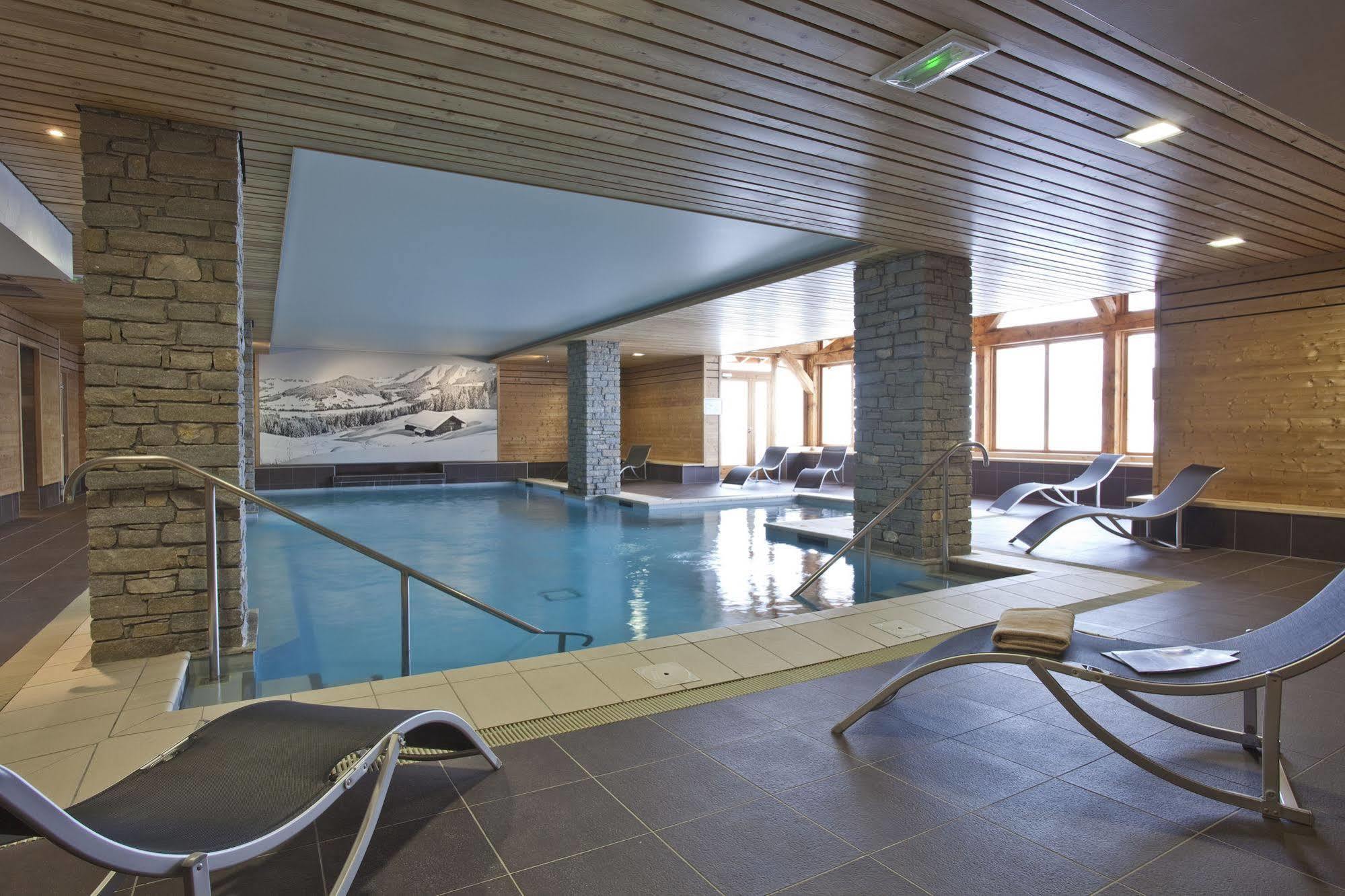 Le Chalet Du Mont Vallon Spa Resort Les Menuires ภายนอก รูปภาพ