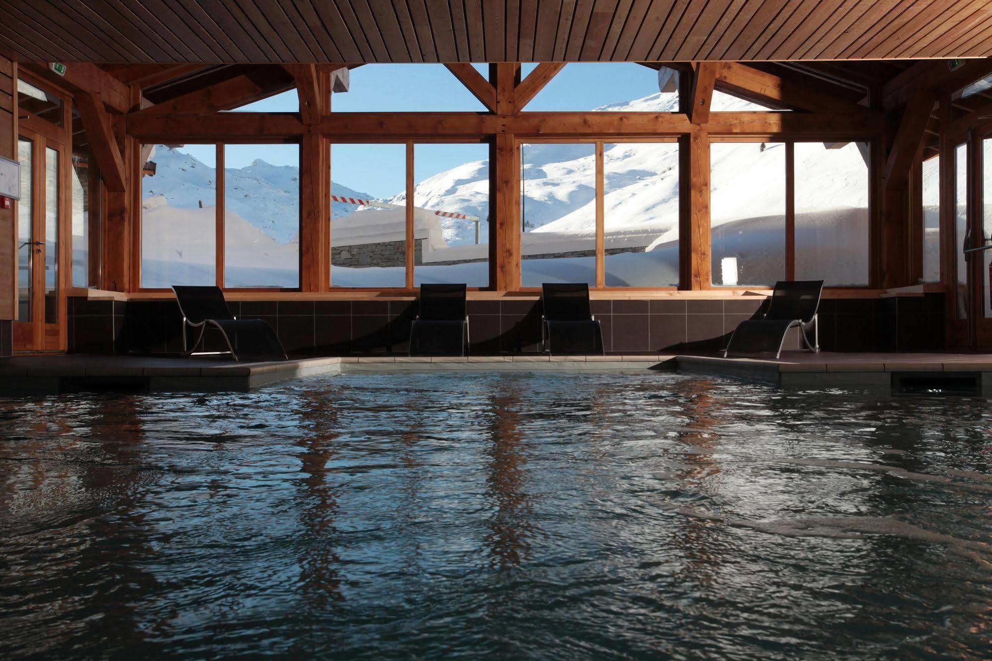 Le Chalet Du Mont Vallon Spa Resort Les Menuires ภายนอก รูปภาพ