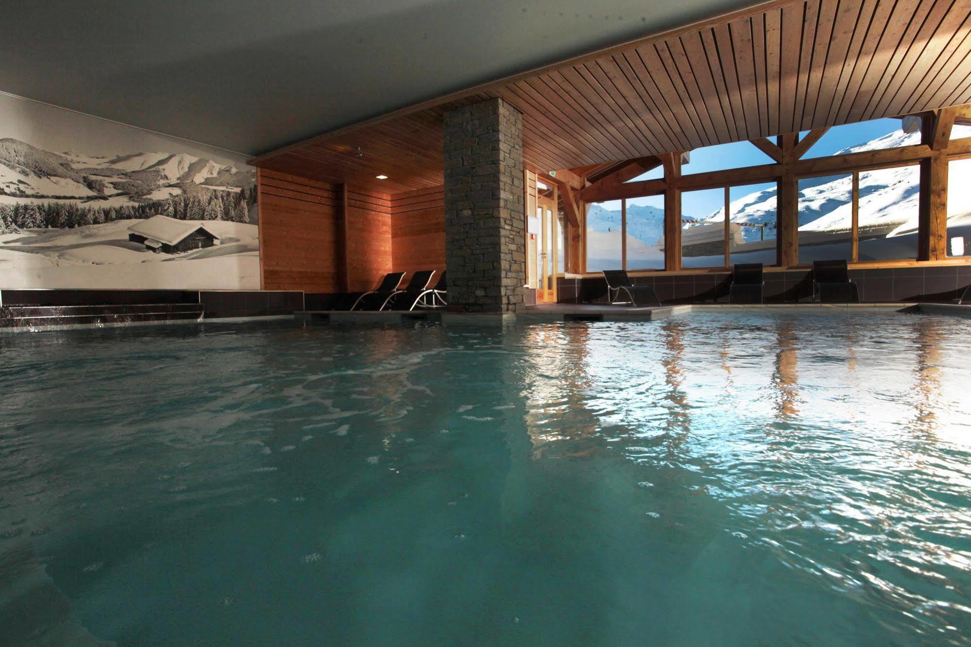 Le Chalet Du Mont Vallon Spa Resort Les Menuires ภายนอก รูปภาพ