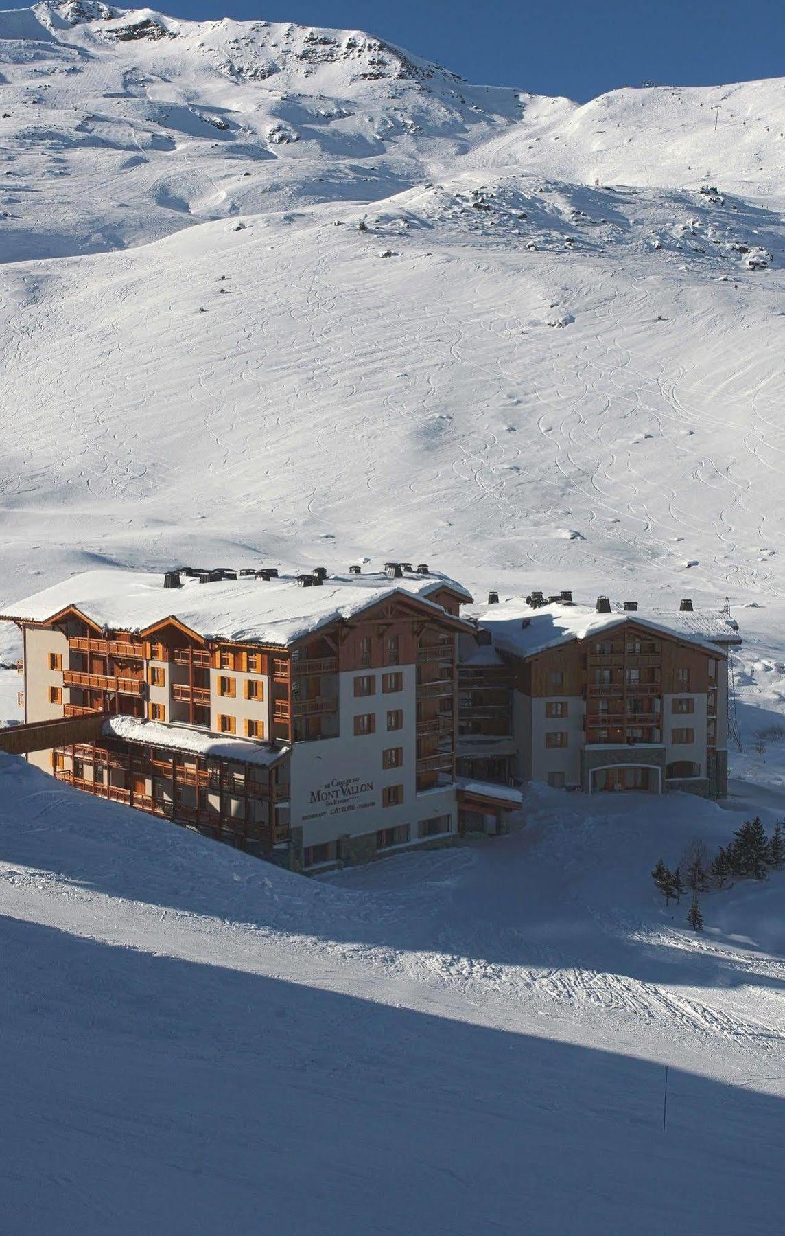 Le Chalet Du Mont Vallon Spa Resort Les Menuires ภายนอก รูปภาพ