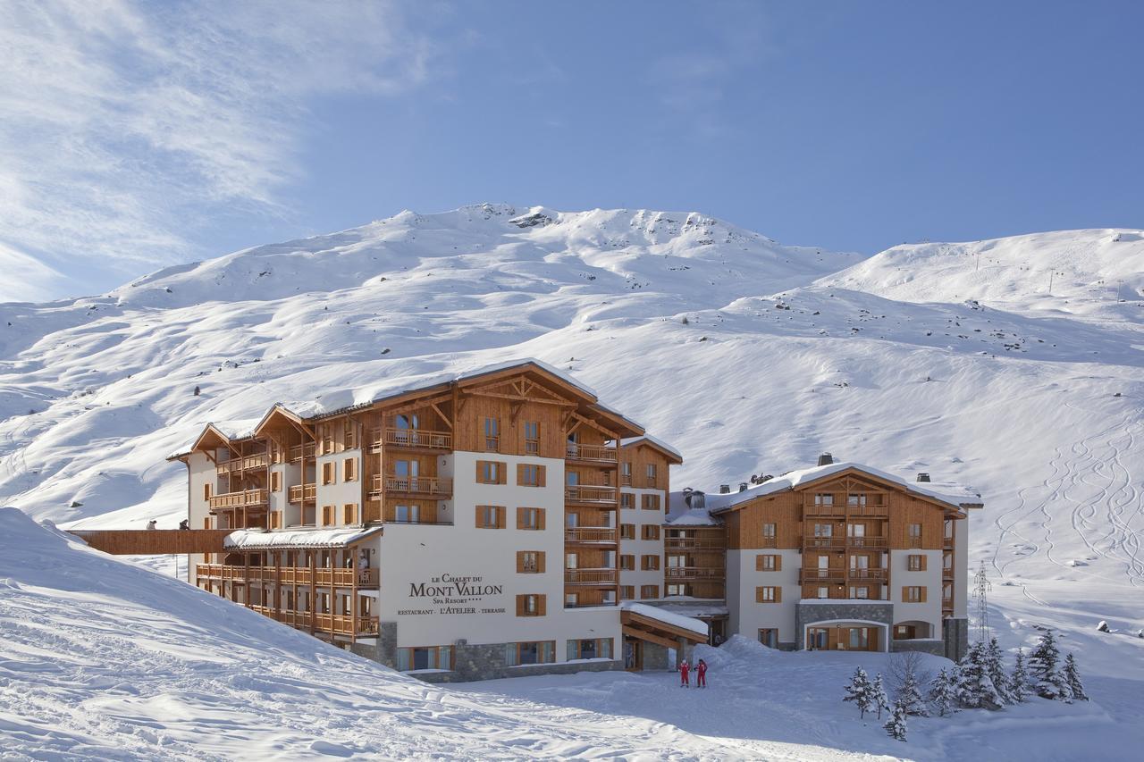 Le Chalet Du Mont Vallon Spa Resort Les Menuires ภายนอก รูปภาพ