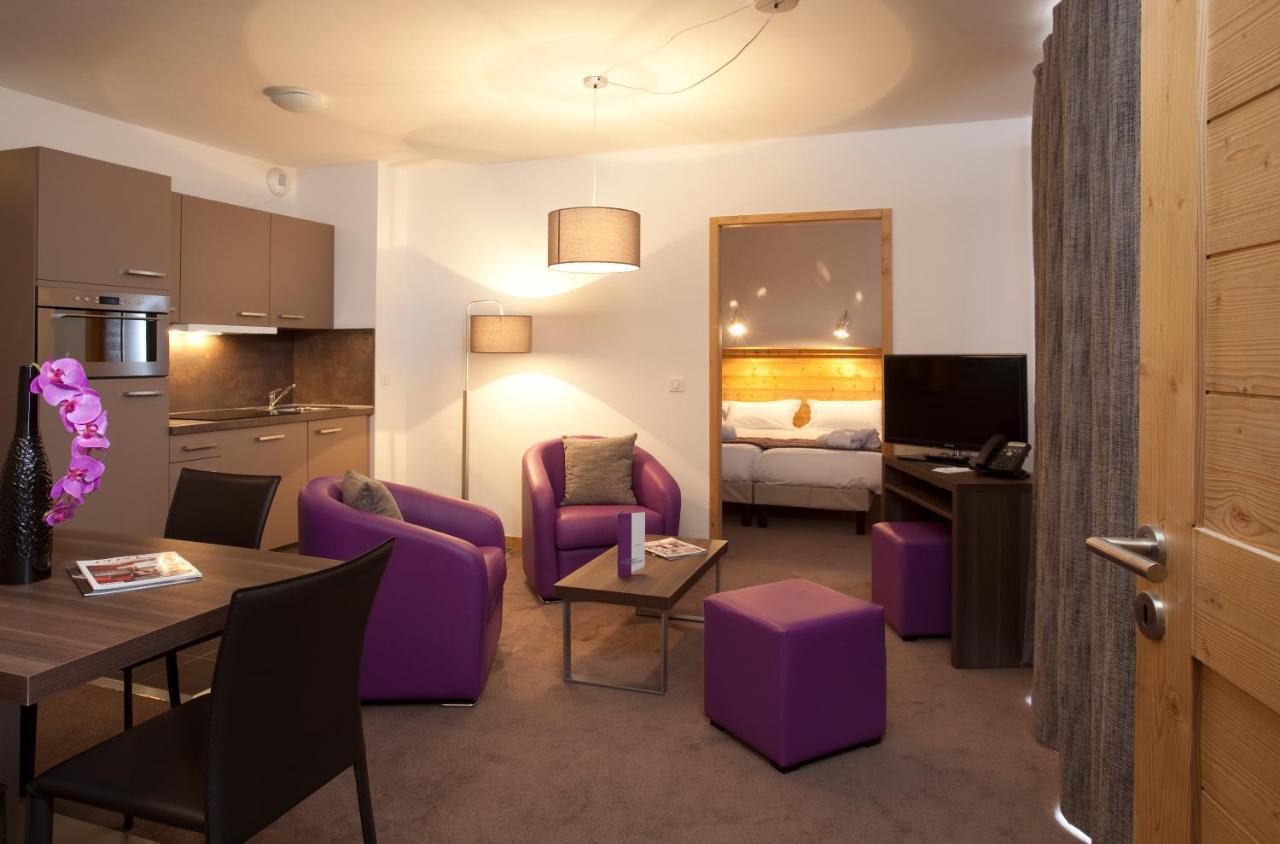 Le Chalet Du Mont Vallon Spa Resort Les Menuires ภายนอก รูปภาพ